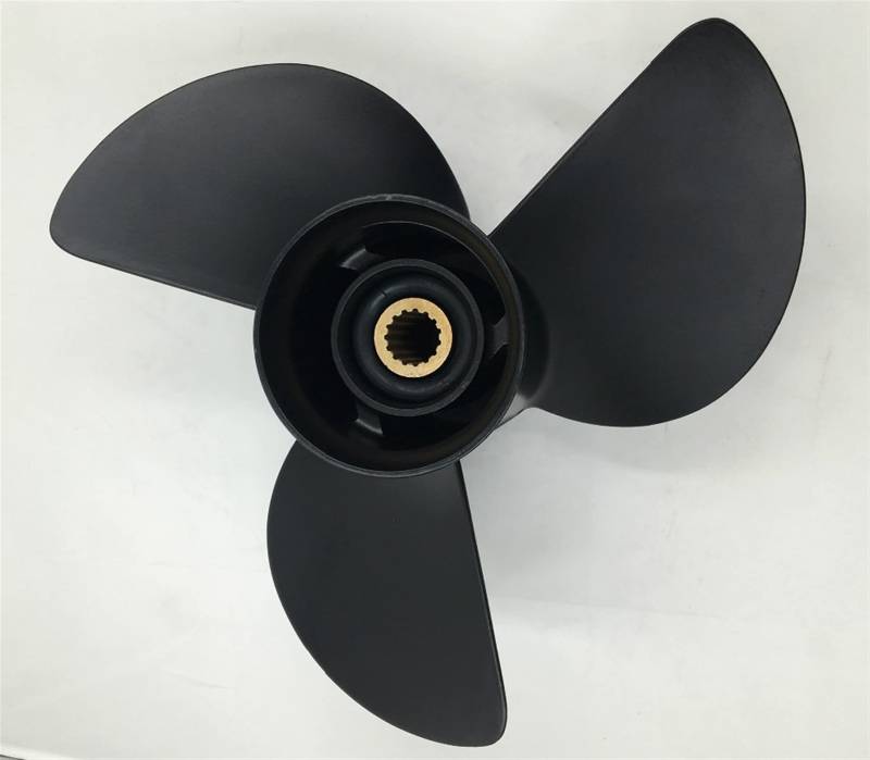 DEMULAX 14 1/4x21 140hp-300hp, for Evinrude-Propeller, 15-Zahn-Spline-Aluminiumpropeller, for Evinrude-Bootszubehör-Marinepropeller Wasserfahrzeugpropeller von DEMULAX