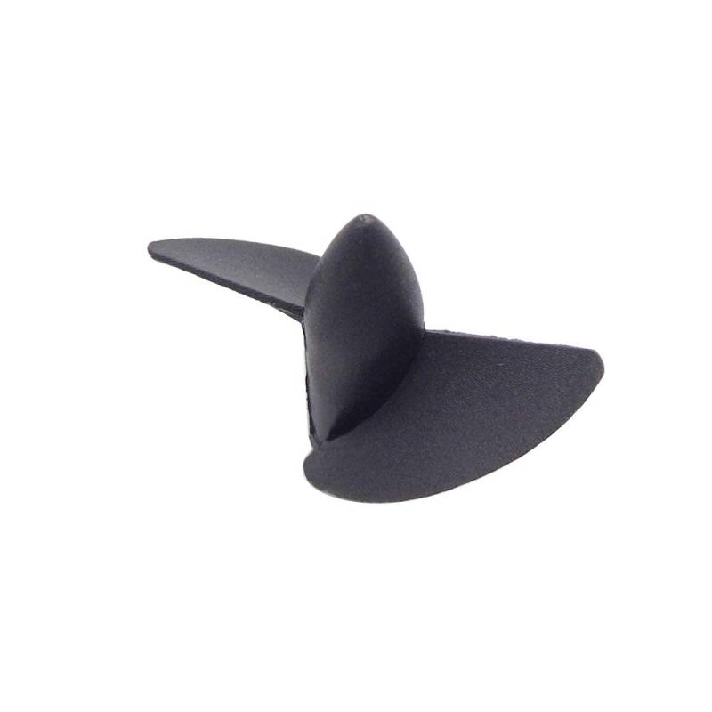 DEMULAX 1PC M4 Gewinde Nylon Propeller 35mm 39mm 42mm 45mm 2 Klingen Prop Links Rechts Hand RC Boot Geschwindigkeit Mono CAT Spielzeug Modell Boot Wasserfahrzeugpropeller(42mm Right Hand) von DEMULAX