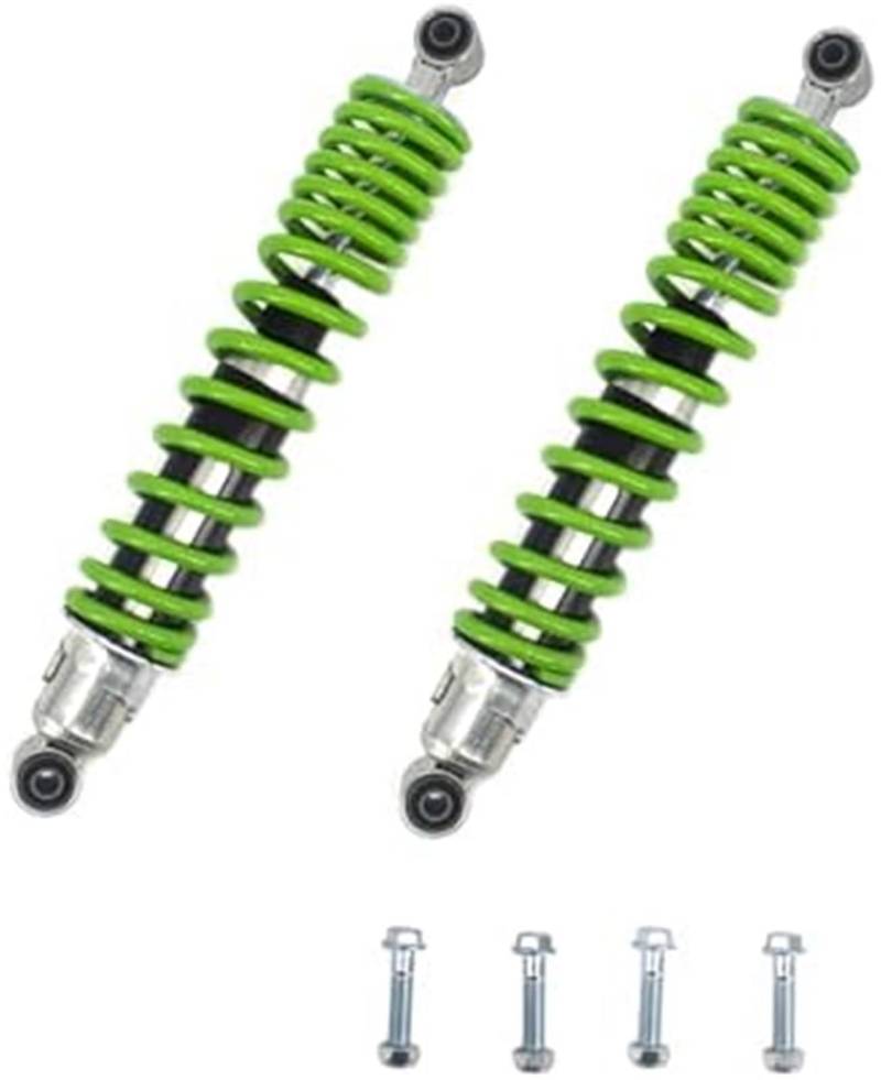 DEMULAX 2 STÜCKE Frontstoßdämpfer grüne Feder mit Banshee 350 YFZ350 1987-1999 2000-2006 Hydraulische Feder für die Vorderradaufhängung von Scootern von DEMULAX