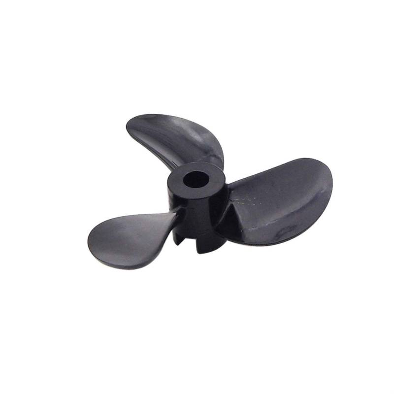 DEMULAX 2PCS PC Propeller 3 Klingen Prop 3mm Welle 28mm 32mm RC Boot Marine U-Boot Holz Boot Schiff Spielzeug Boot Modell Wasserfahrzeugpropeller(2PCS D28 Right Hand) von DEMULAX
