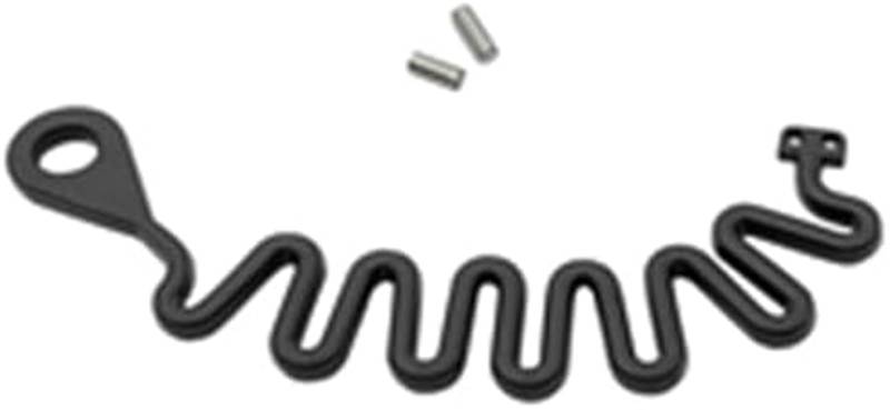 DEMULAX 31261589 Tankdeckel Abdeckung S80 S60 S40 S60L XC60 XC90 V40 C30 C70 V70 Linie Kabel Draht Benzin öl Tankdeckel-Halteschnur(Black Cable) von DEMULAX