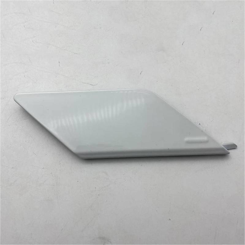 DEMULAX 31449210 Lackierte Heckstoßstangen-Abdeckung for Abschlepphaken, Anhänger-Augenkappe, for Volvo, XC60 2018 2019 2020 2021 Zugangsklappe für Abschlepphaken(Pearl White) von DEMULAX