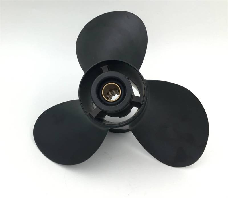 DEMULAX 3x10,25x13 15hp-35hp, for Johnson Propeller 14 Zahn Aluminium Propeller Marine Boot Yacht Boot Zubehör Marine Propeller Wasserfahrzeugpropeller von DEMULAX