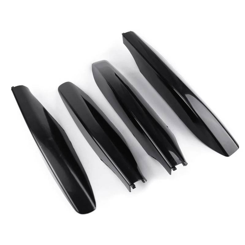 DEMULAX 4 Stück Auto-Dachträger-Schienen-Endabdeckung ersetzen Schalen, for Toyota, for Prado LC120/Lexus GX 470 2003–2009 Autodachgepäckträger-Abdeckung von DEMULAX