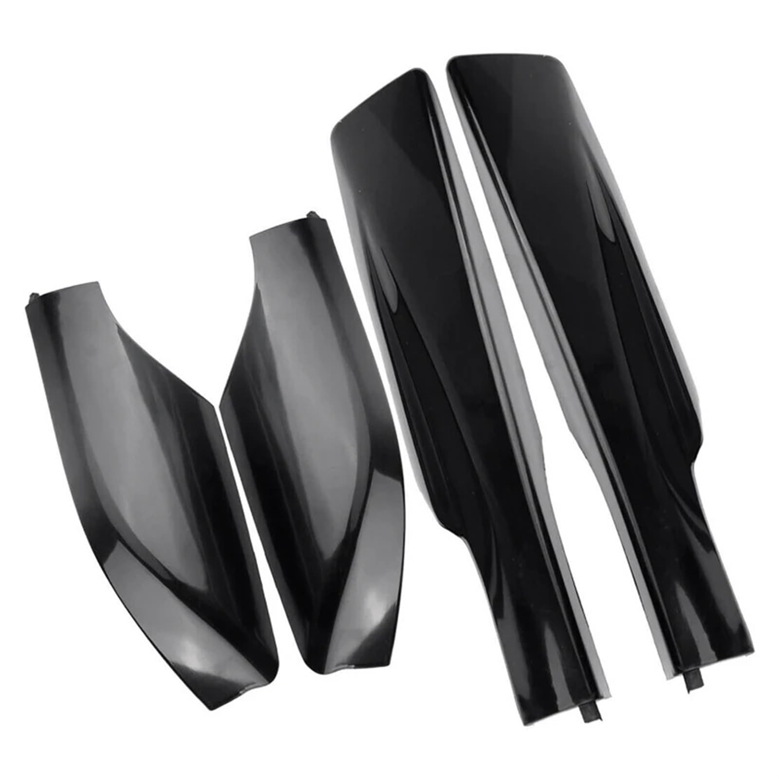 DEMULAX 4 Stück Auto-Dachträger-Schienen-Endabdeckung vorne und hinten, for Toyota, for RAV4, XA30 2006–2012 Autodachgepäckträger-Abdeckung(Black) von DEMULAX