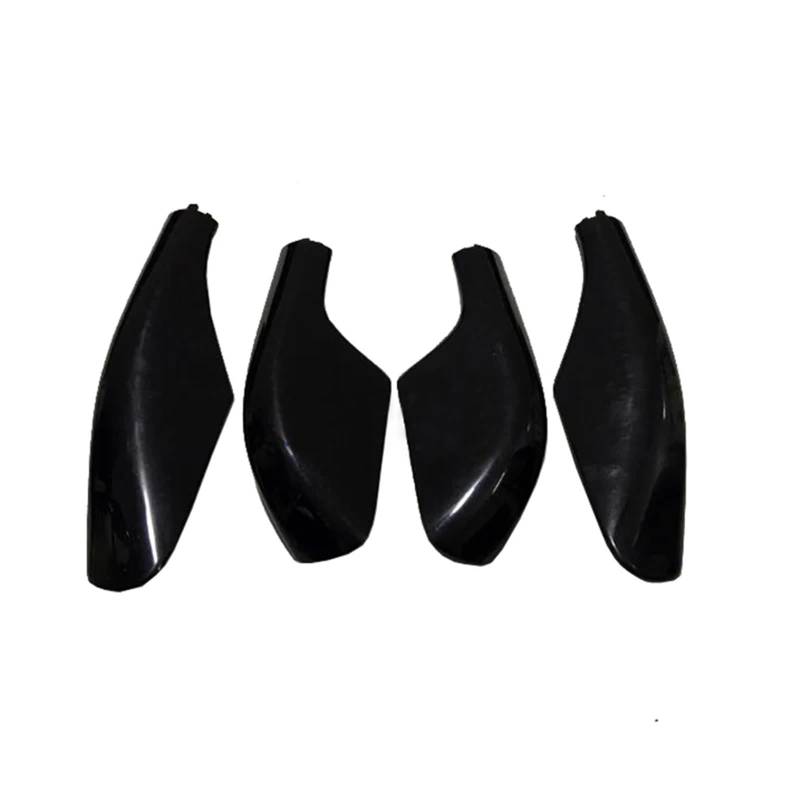 DEMULAX 4 Stück Dachträger-Schienen-Endabdeckung, Schalenkappe, for Toyota, for Land Cruiser LC100 FJ100 1998 1999 2000 2001 2002 2003 2004 2005 2006 2007 Autodachgepäckträger-Abdeckung(Black) von DEMULAX