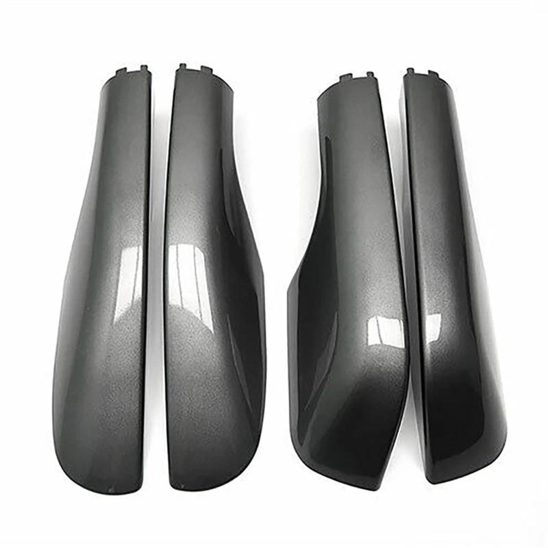 DEMULAX 4 Stück Schwarze Dachträger-Schienen-Endabdeckung ersetzen Schalen, for Lexus, for LX570 2008–2016 Autodachgepäckträger-Abdeckung von DEMULAX