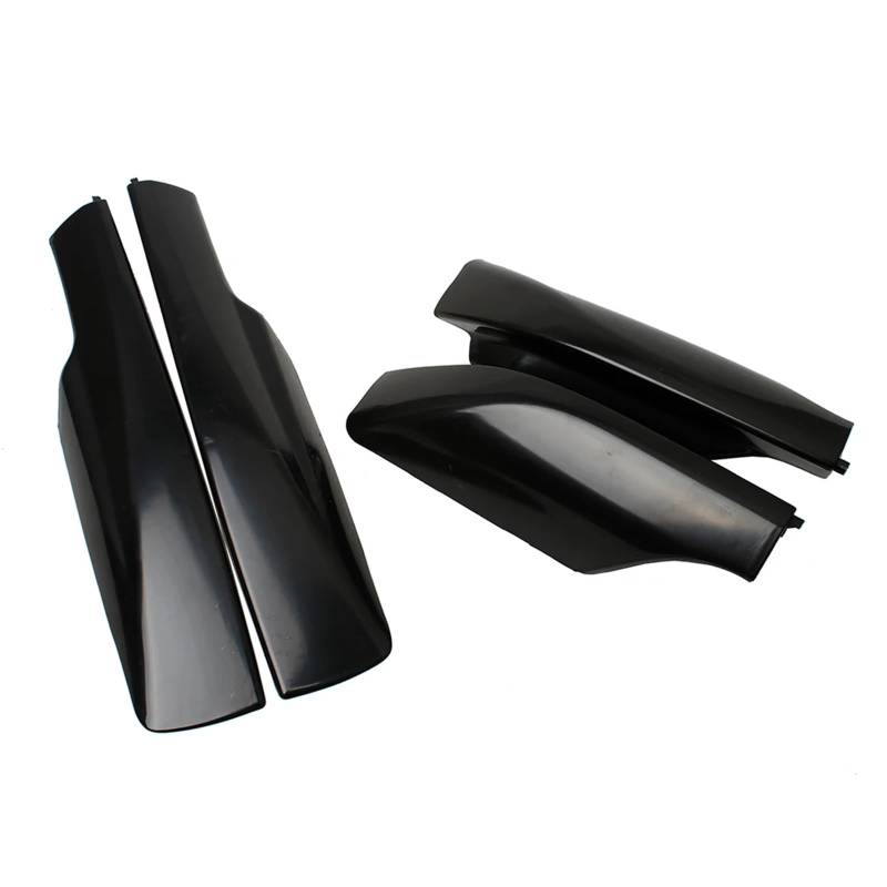 DEMULAX 4-teiliges Ersatz-Auto-Styling-Dachträger-Abdeckungs-Bar-Schienen-Endschalen-Zubehör, for Toyota, for RAV4, 2006 2007 2008 2009 2010 2011 2012 Autodachgepäckträger-Abdeckung von DEMULAX