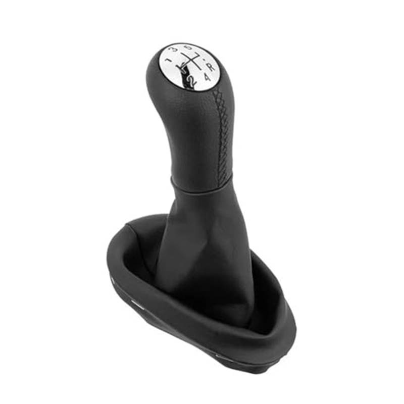 DEMULAX 5-Gang-Auto-Schaltknauf-Kofferraumabdeckung, for Renault, Clio 2 II Clio 3 III Megane 2 II Scenic 2 II Kangoo mit Lever Gaitor Auto-Schaltknauf von DEMULAX