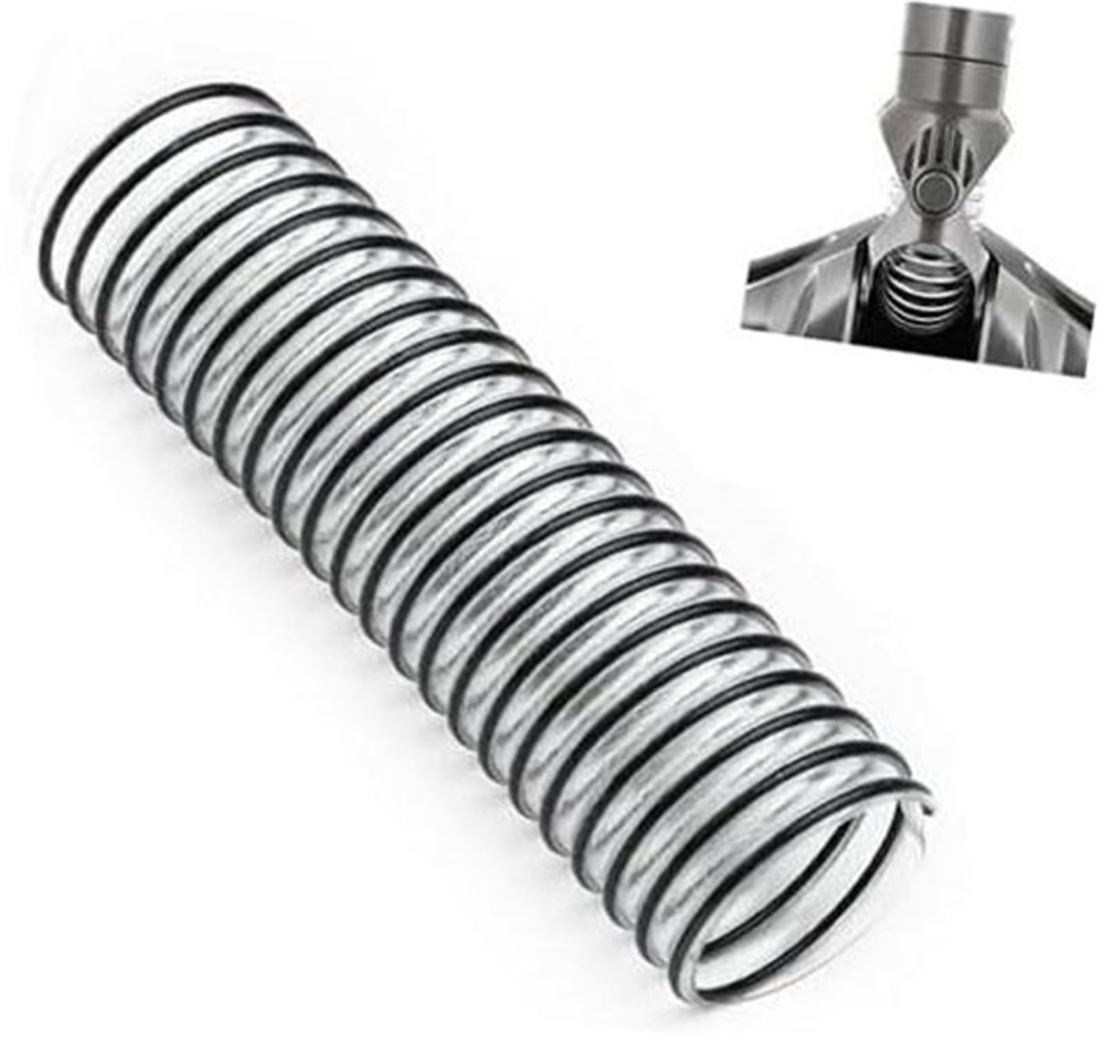 DEMULAX 5-teiliger unterer Kanalschlauch, for Shark, NV601 Staubsauger, for Hoover, Staubsaugerschlauch-Reparatursatz(Black 3) von DEMULAX