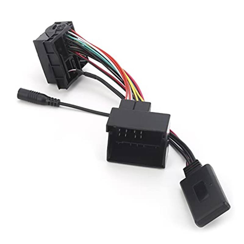 DEMULAX 5.0-Musikadapter mit Automikrofonadapter, Freisprechverkabelung, for effiziente Musikübertragung, for DSD, stabile Verbindung, einfaches Plug-and-Play Fahrzeug-Audio-Mikrofonadapter von DEMULAX