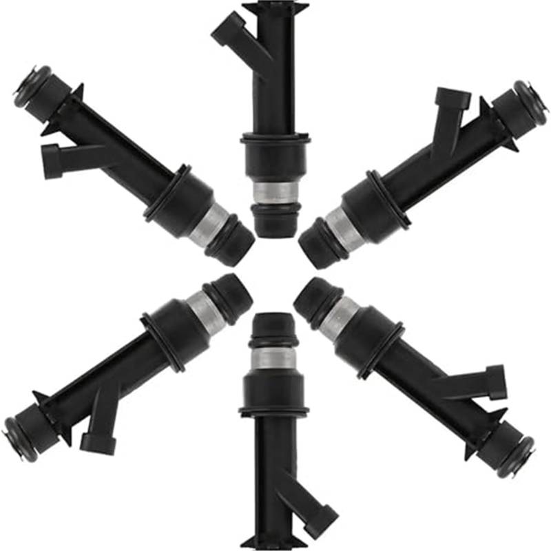 DEMULAX 6 stücke Auto Kraftstoff Injektor Geeignet for 25323971 for 2001-2005 for Chevrolet (24-30-013) Auto Teile Auto-Kraftstoffeinspritzdüse von DEMULAX