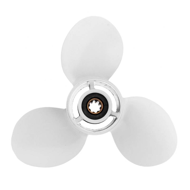 DEMULAX 63V-45945-00-EL Aluminiumlegierung 9 1/4 Wasserfahrzeugpropeller von DEMULAX