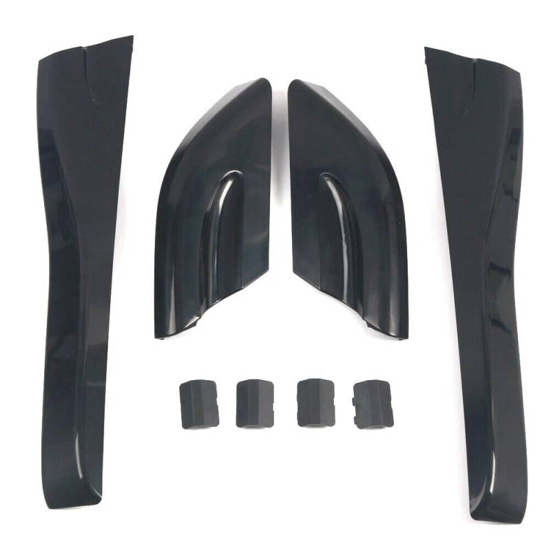 DEMULAX 8 Stück Dachträgerschale Schutzhülle Ende Kunststoffschale, for Hyundai, for Tucson 2004-2008 872912E000 872922E000 872972E000 872982E000 Autodachgepäckträger-Abdeckung von DEMULAX