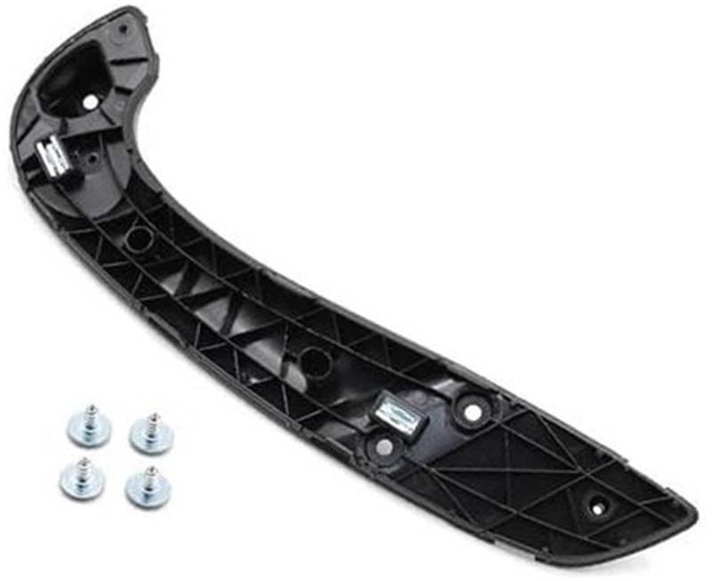 DEMULAX 809600015R 197012651 Auto vorne Links rechts Innentürgriffabdeckung, for Renault, for Megane 3 III 2008–2016, for Fluence 2009–2015 Auto-Innentürgriff(Black Inner Handle-Black R) von DEMULAX