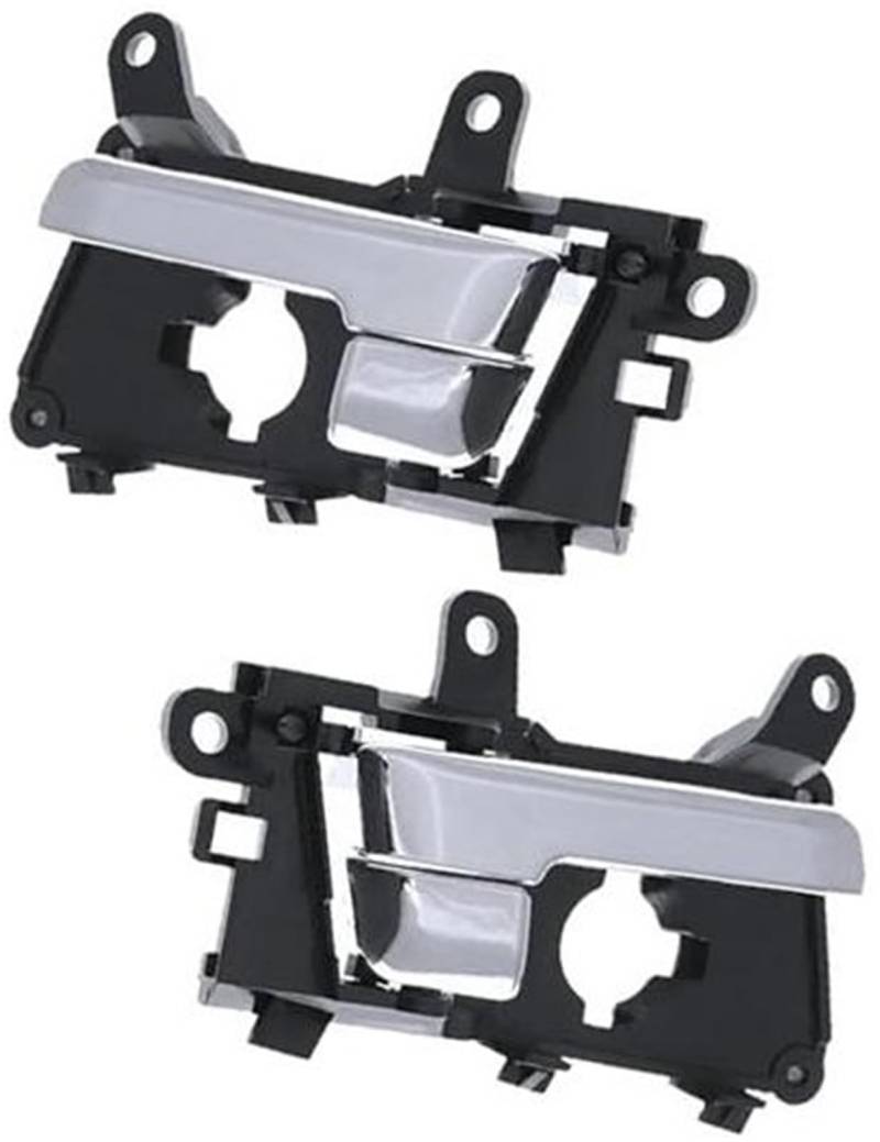 DEMULAX 82610-2T000 82620-2T000 Auto Innen Tür Griff Vorne Links Rechts Chrom, for Kia, for Optima 2011 2012 2013 Auto-Innentürgriff(Black 1 Pair) von DEMULAX