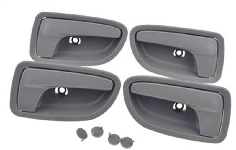 DEMULAX 82610FD000 82620FD000 4PCS, for Kia, for Rio 1.6L 2003 2004 2005 Vorne Hinten Links Rechts Innen Auto Tür Griff Fahrer passagier Auto-Innentürgriff von DEMULAX
