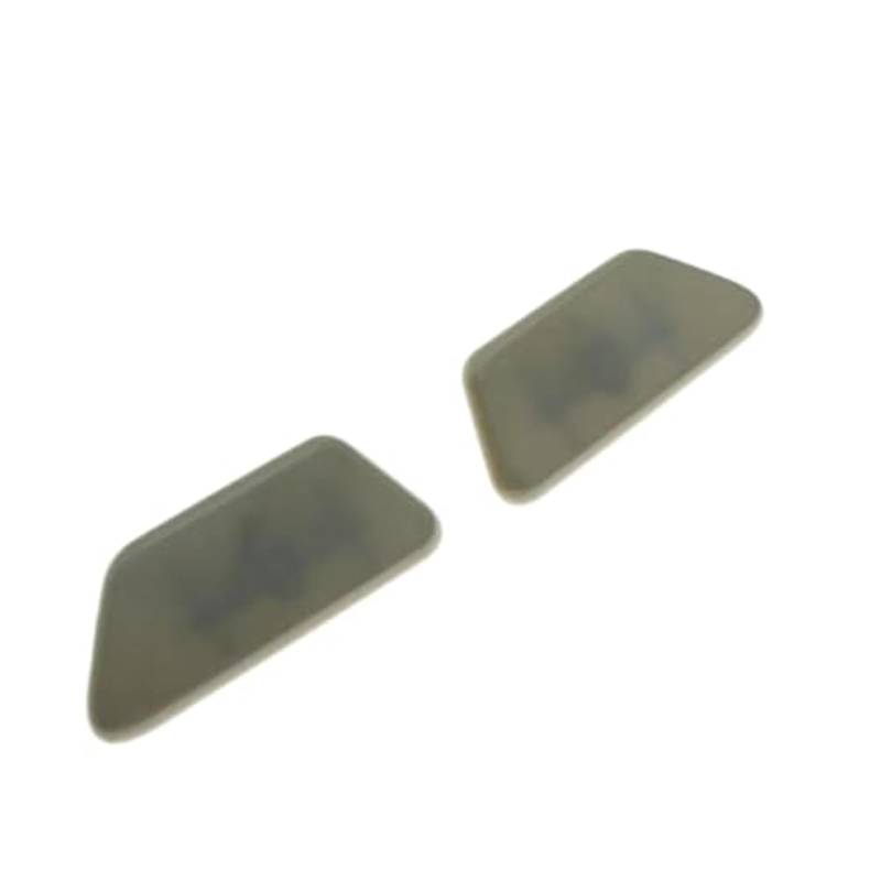 DEMULAX 8264A191HA 8264A192HA Frontstoßstange Scheinwerferwaschanlage Sprühdüse Abdeckkappe, for Mitsubishi, Outlander XL 2013 2014 2015 Abdeckung für Scheibenwaschdüsen(Black Set) von DEMULAX