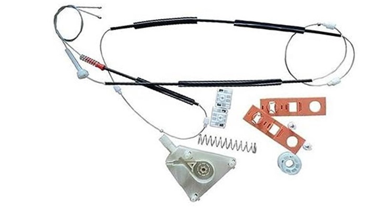 DEMULAX 8P4837461 8P4837462 Fensterheber Reparatursatz Vorne Links, for Rechts Dofor Ffor Ffor A3 8P(5-DOfor) Elektrischer Fensterheber Auto-Fensterheber von DEMULAX