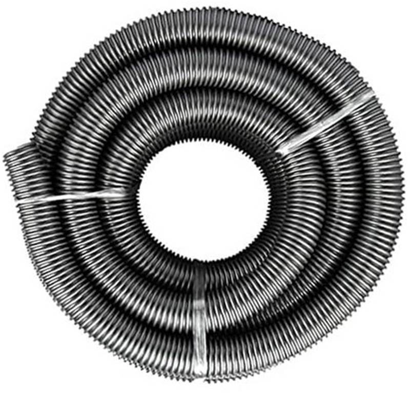 DEMULAX ABS-Staubsaugerschlauch, Ersatz-Staubsammelschlauch, Nass-Trocken-Staubsaugerzubehör, Langer Nass-Trocken-Staubsaugerschlauch - Schwarz, A- 3 m Grau 40 mm Staubsaugerschlauch-Reparatursatz von DEMULAX