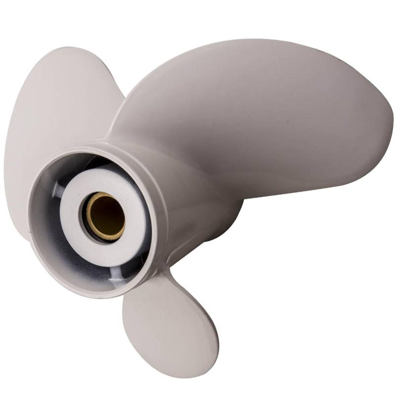 DEMULAX Aluminiumpropeller, for Yamaha, Prop 13x19 RH 6E5-45941-00-00 13"x19" Pitch 6E5-45941-00-EL Wasserfahrzeugpropeller von DEMULAX