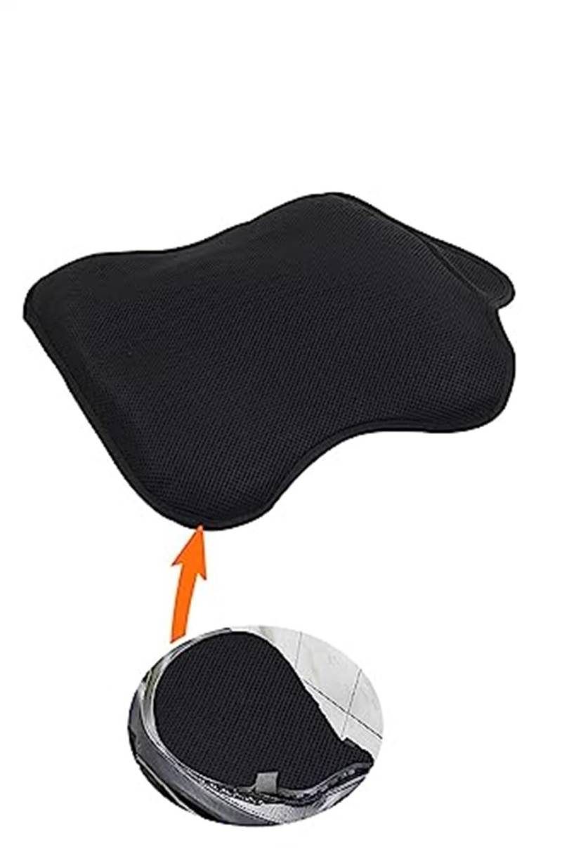 DEMULAX Atmungsaktives, bequemes, weiches Isoliergel for Motorräder, for Sitz, Kissenbezug-Zubehör, for X-ADV350 X-ADV 350 X-ADV 150 Zubehör Motorrad-Sitzbezug von DEMULAX