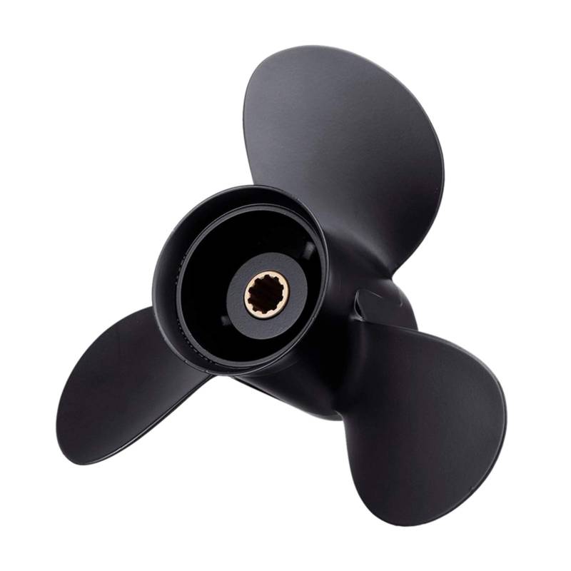 DEMULAX Außenbordpropeller 3R0B645230/48-896896A40 9,9 x 11 Ba, for Tohatsu-Nissan 25–30 PS Bootsteile Wasserfahrzeugpropeller von DEMULAX