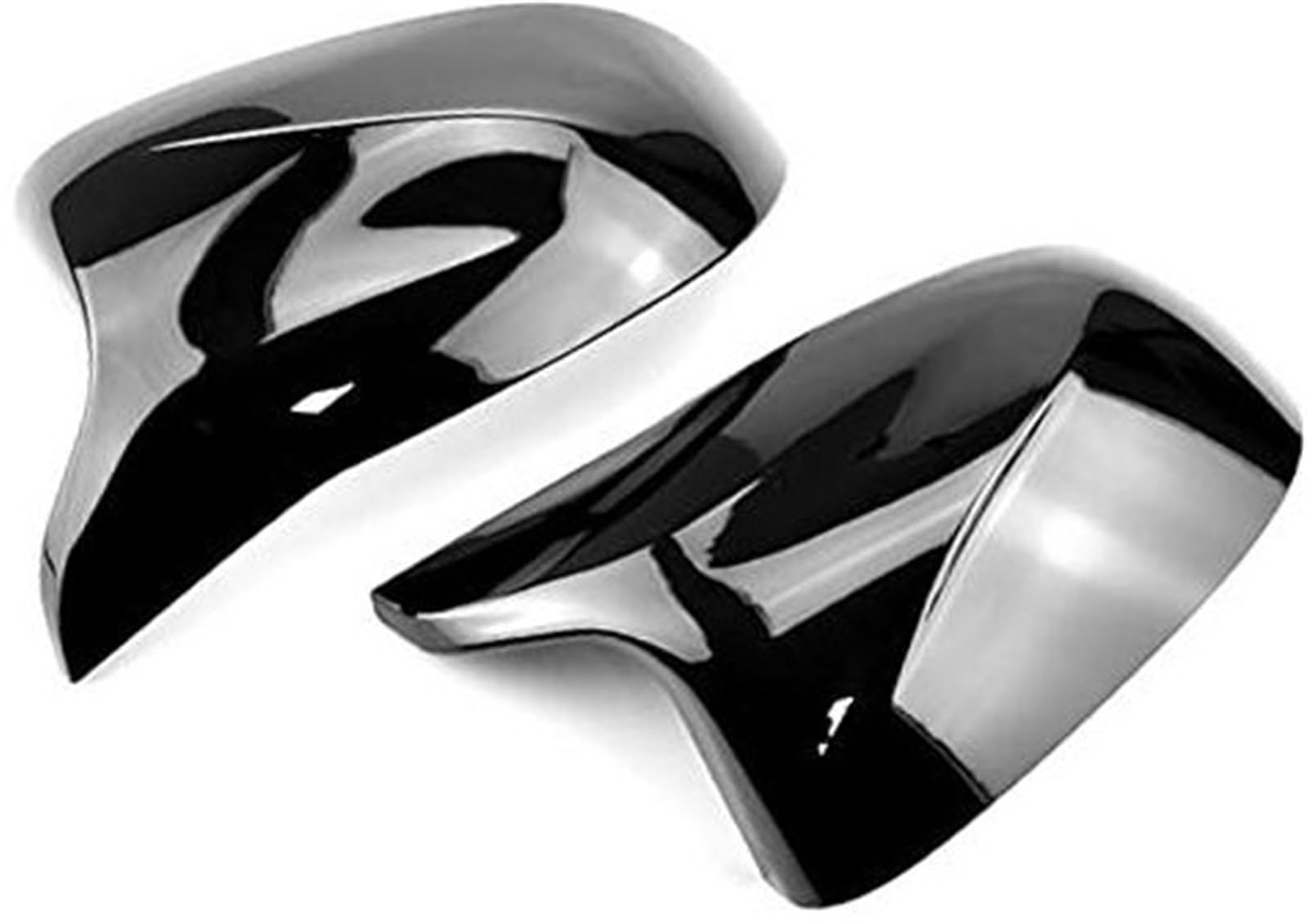 DEMULAX Auto Auto Rückansicht Seitenspiegel Abdeckung Trim, for, F25 X3 F26 X4 F15 X5 F16 X6 2014 2015-2018 Helle schwarz Carbon Faser Stil Auto-Seitenspiegelabdeckung(Black Carbon Fiber) von DEMULAX