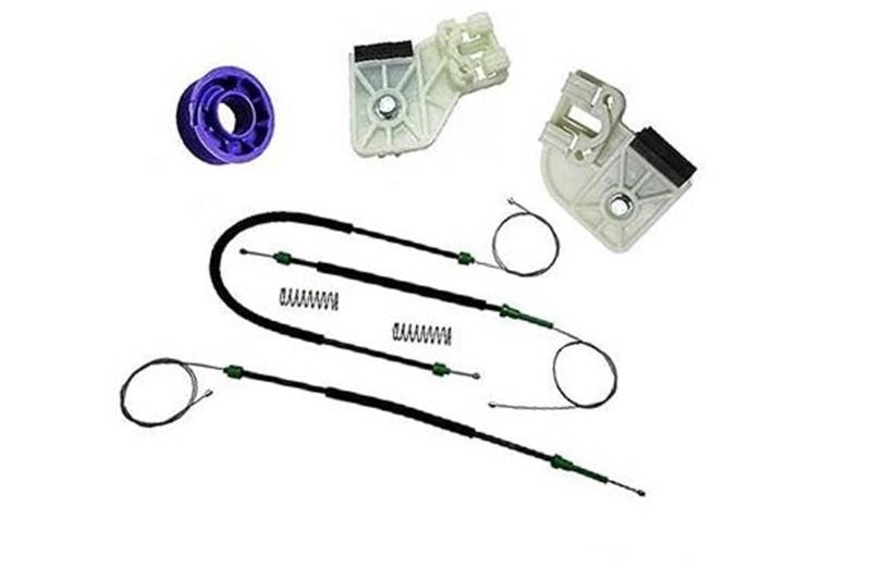 DEMULAX Auto Fensterheber Reparatur Clips Kit, for VW, for Polo, 9n 2001-2012 Vorne LinksElektrische Fensterheber Auto-Fensterheber von DEMULAX