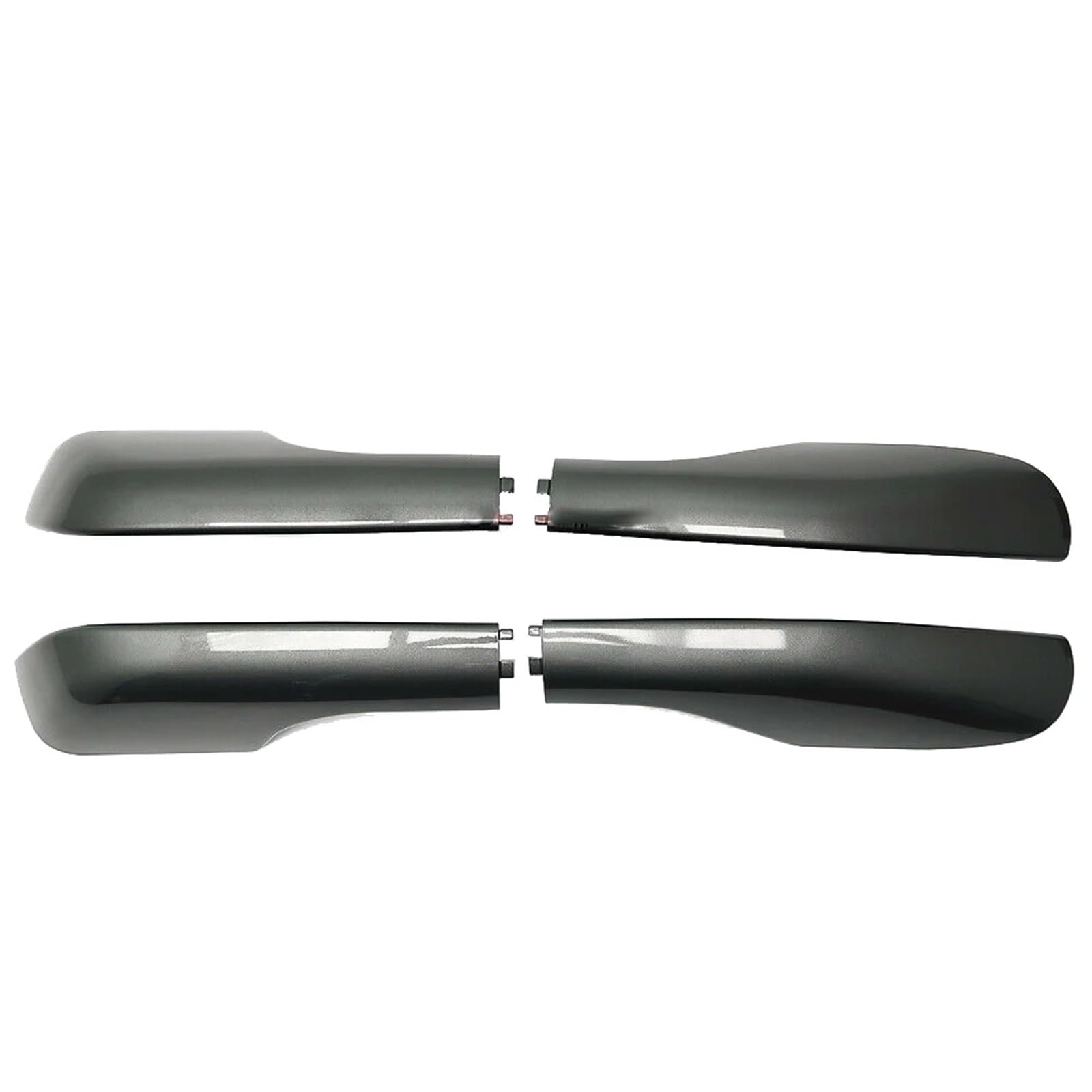 DEMULAX Auto-Front-Heck-Dachgepäckträger-Abdeckung, Stangenschienen-Endschale, for Lexus, for LX570 2008–2016, Dachträger-Ende, Kunststoff-Abdeckungsschalen-Schutz Autodachgepäckträger-Abdeckung DEMULAX Auto-Front-Heck-Dachgepäckträger-Abdeckung, Stangenschienen-Endschale, for Lexus, for LX570 2008–2016, Dachträger-Ende, Kunststoff-Abdeckungsschalen-Schutz Autodachgepäckträger-Abdeckung von DEMULAX