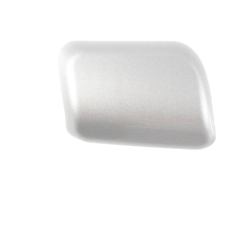 DEMULAX Auto-Frontstoßstangen-Scheinwerferwascher-Abdeckkappe, for VOLVO, XC90 2003 2004 2005 2006 30698208 30698209 Scheinwerfer-Sprühdeckelgarnierung Abdeckung für Scheibenwaschdüsen(BLACK Silver RH von DEMULAX