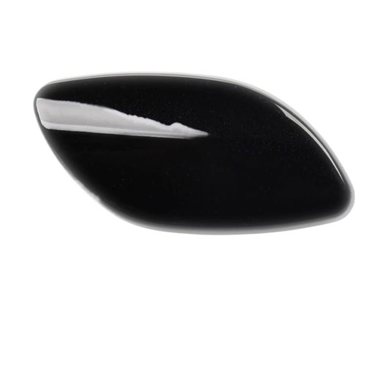 DEMULAX Auto-Frontstoßstangen-Scheinwerferwascher-Jet-Sprühdüsenabdeckung, for Volvo, S80 2007 2008 2009 2010 2011 2012 2013 Scheinwerfer-Sprühkappe Abdeckung für Scheibenwaschdüsen(Black Black RH) von DEMULAX