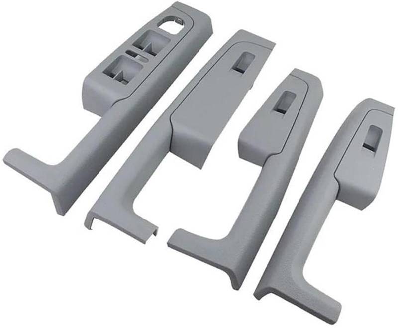 DEMULAX Auto-Innentürgriff, for Skoda, for Superb Auto-Innentürgriff Armlehnenheber-Schalterabdeckung vorne hinten Links rechts Auto-Innentürgriff(Gray) von DEMULAX