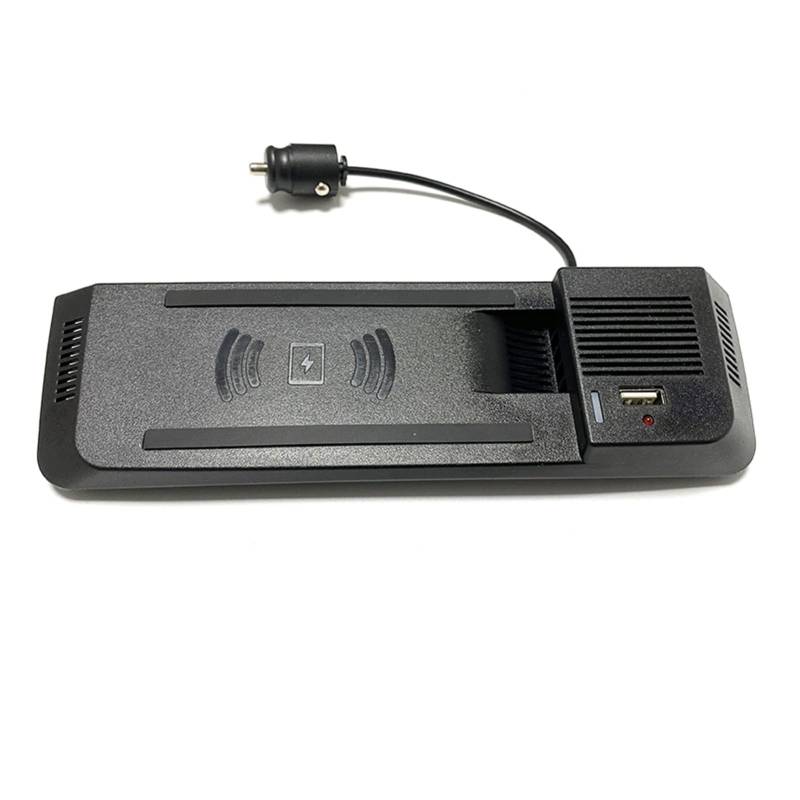 DEMULAX Auto QI Wireless Charging Telefon Ladegerät Ladeplatte Telefonhalter Zubehör Telefon 8, for, A4 B8 B9, for, for ALLROAD, A5 S5 RS5(for A4 2008-2016) von DEMULAX