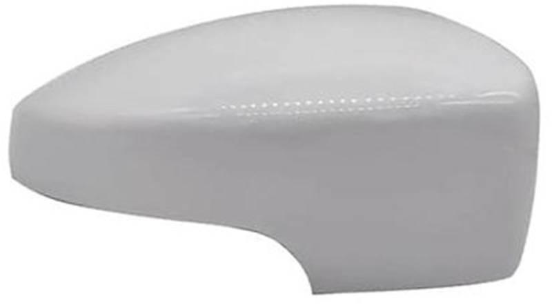 DEMULAX Auto-Rückspiegel-Gehäusekappe, for Ford, Kuga 2013 2014 2015 2016 2017 2018 2019, lackierte Autogehäuse-Flügeltür-Seitenspiegelabdeckung Auto-Seitenspiegelabdeckung(BLACK 1pcs elegant white R) von DEMULAX