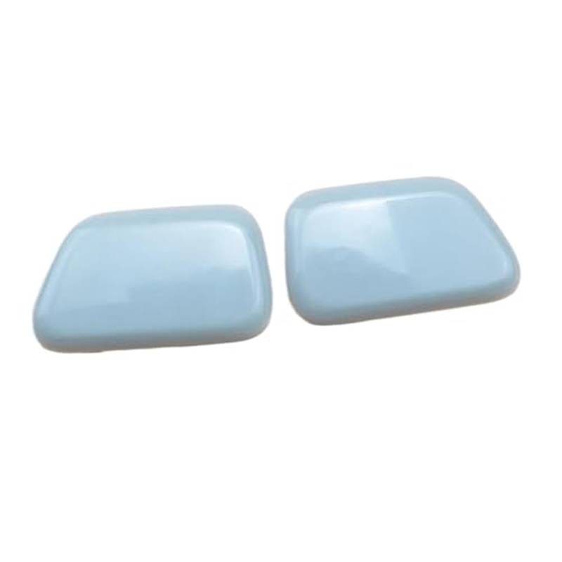 DEMULAX Auto Styling 2PCS Scheinwerfer Waschanlage Jet Spray Düse Kappe Abdeckung Unlackiert 28959-3JM1A 28658-3JM1A, for Infiniti, JX QX60 2013-2016 Abdeckung für Scheibenwaschdüsen von DEMULAX