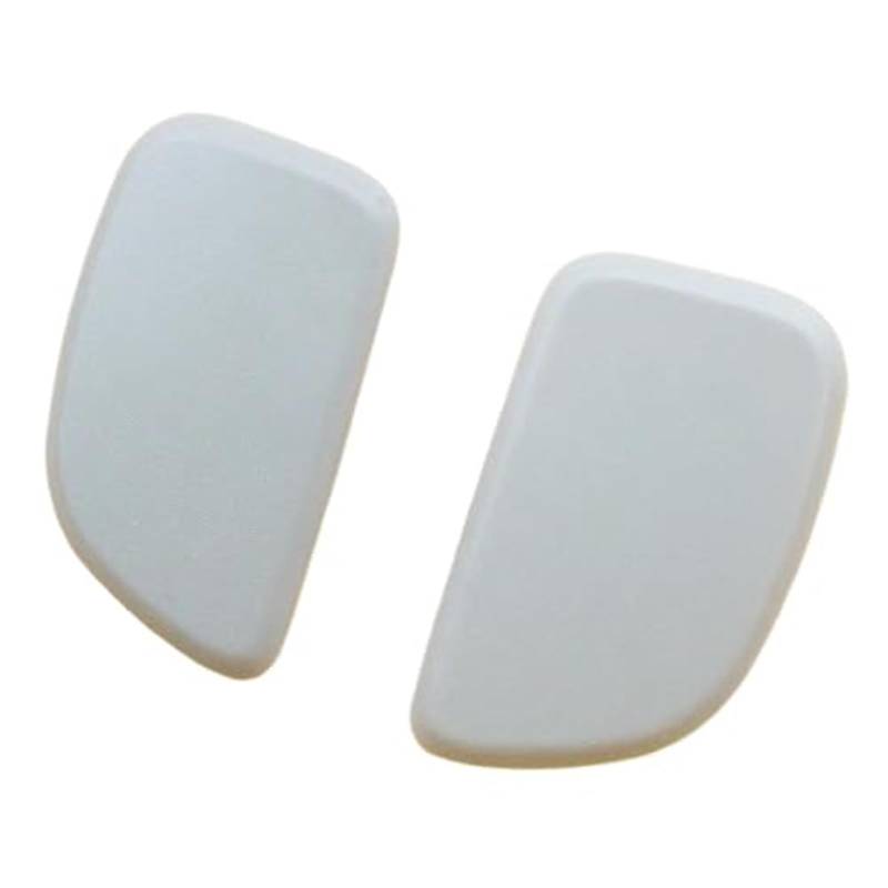 DEMULAX Auto Styling Paar Front Stoßstange Kopf Licht Scheinwerfer Waschanlage Spray Düse Abdeckung Kappe Links Rechts, for Subaru, for Forester, 2005-2008 Abdeckung für Scheibenwaschdüsen von DEMULAX