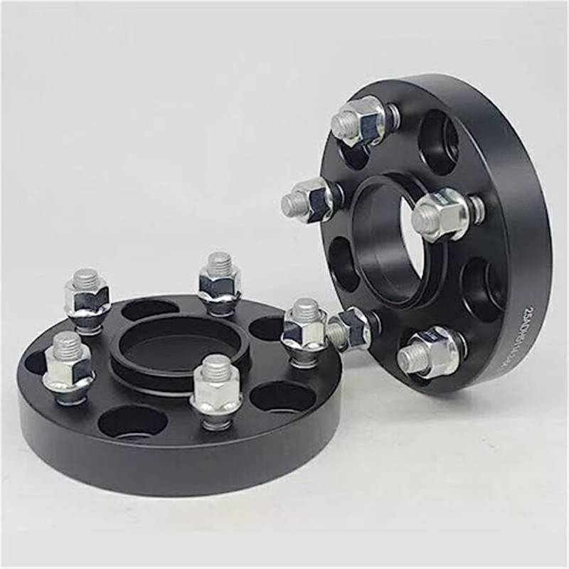DEMULAX Autoraddichtung 2 STK Spurverbreiterungen, for Tesla, for Modell 3 5x114.3 Hubcentric 64.1 15-30 mm Aluminium-Spurverbreiterung Adapter M14x1.5 Spurverbreiterungen Reifendistanzstück für Auto( von DEMULAX