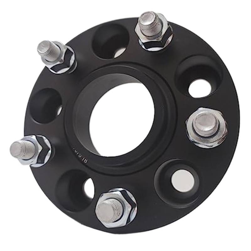 DEMULAX Autoraddichtung Spurverbreiterungen Verbreiterungssatz 5x120 Hubcentric 64.1 Aluminiumadapter 15-30 mm, for Tesla, for Modell S, for Modell X Schraube: M14x1,5 Spurverbreiterungen Reifendistan von DEMULAX