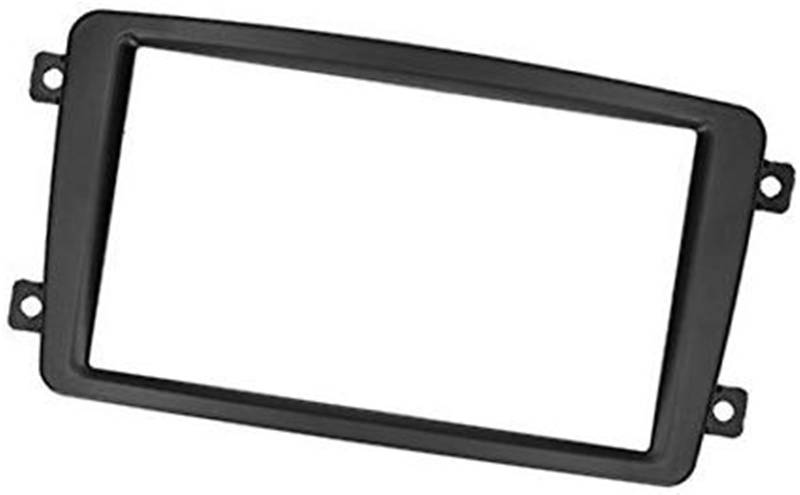 DEMULAX Autoradio-Blende DVD, for Audiorahmen, for C-Klasse W203 02-04, Verbessert die Innenraumoptik Autoradio-Armaturenbrett von DEMULAX
