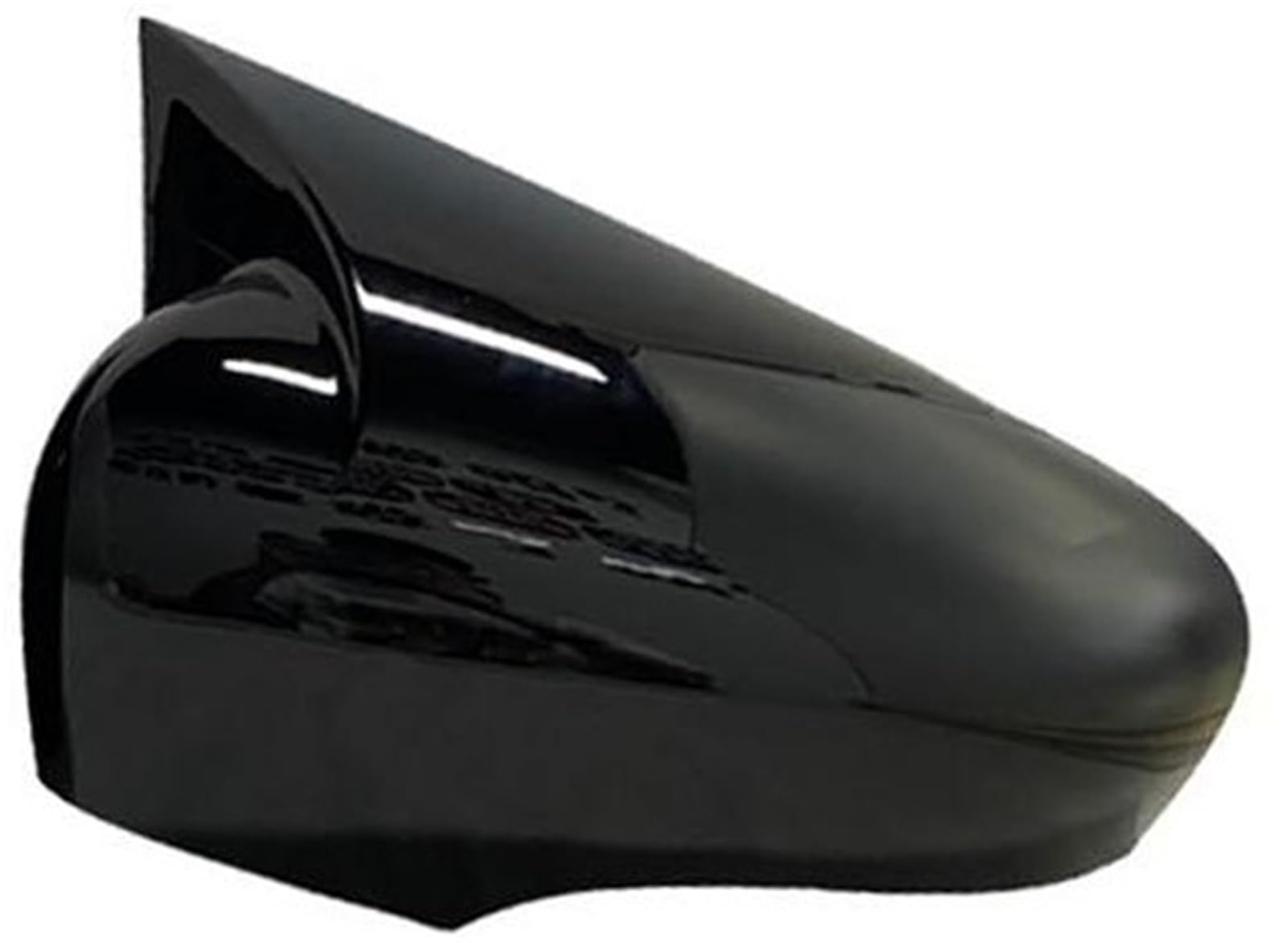 DEMULAX Autotür-Seitenrückspiegelabdeckung, for Renault, Clio 4 MK4 Seitenspiegelkappen-Aufkleberverkleidung Auto-Seitenspiegelabdeckung(Black 1pc Black Right) von DEMULAX