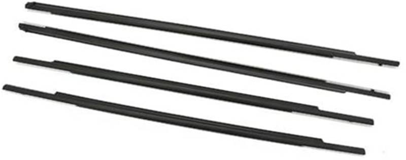 DEMULAX Autotürkantenschutz, 4-TLG. Fensteraußendichtung Seitentürglas, for Mitsubishi, for Outlander Sport GA 2010-2021 Autodachdichtungsstreifen von DEMULAX