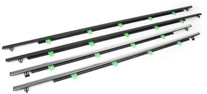 DEMULAX Autotürkantenschutz, for CRV CR-V 2007 2008 2009 2010 2011 4-teiliger Autofenster-Dichtungsstreifen-Dichtungsgürtel Autodachdichtungsstreifen von DEMULAX