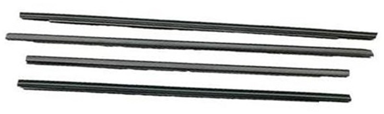 DEMULAX Autotürkantenschutz, for Hyundai, IX35 2010-2015, 4-teilig, Außenfensterglas, Gummiglas-Dichtungsstreifenschutz Autodachdichtungsstreifen(Black Outside) von DEMULAX