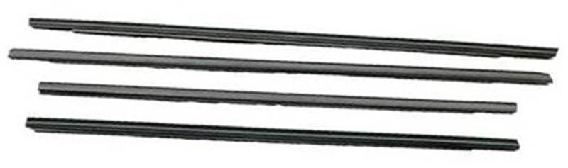 DEMULAX Autotürkantenschutz, for Hyundai, IX35 2010-2015, 4-teilig, Außenfensterglas, Gummiglas-Dichtungsstreifenschutz Autodachdichtungsstreifen(Black Outside) von DEMULAX