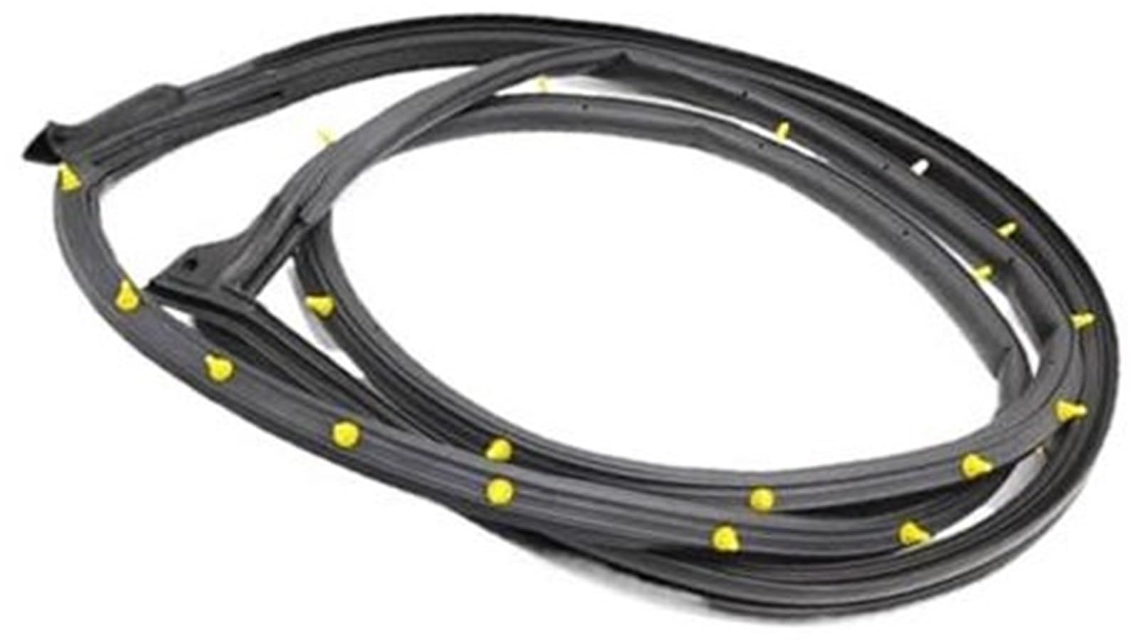 DEMULAX Autotürkantenschutz, for Hyundai, for Elantra, 2001-2006 821402D000 Türgummi-Dichtungsstreifen Autodachdichtungsstreifen(Black Left Rear) von DEMULAX