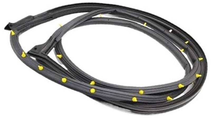 DEMULAX Autotürkantenschutz, for Hyundai, for Elantra, 2001-2006 821402D000 Türgummi-Dichtungsstreifen Autodachdichtungsstreifen(Black Left Rear) von DEMULAX