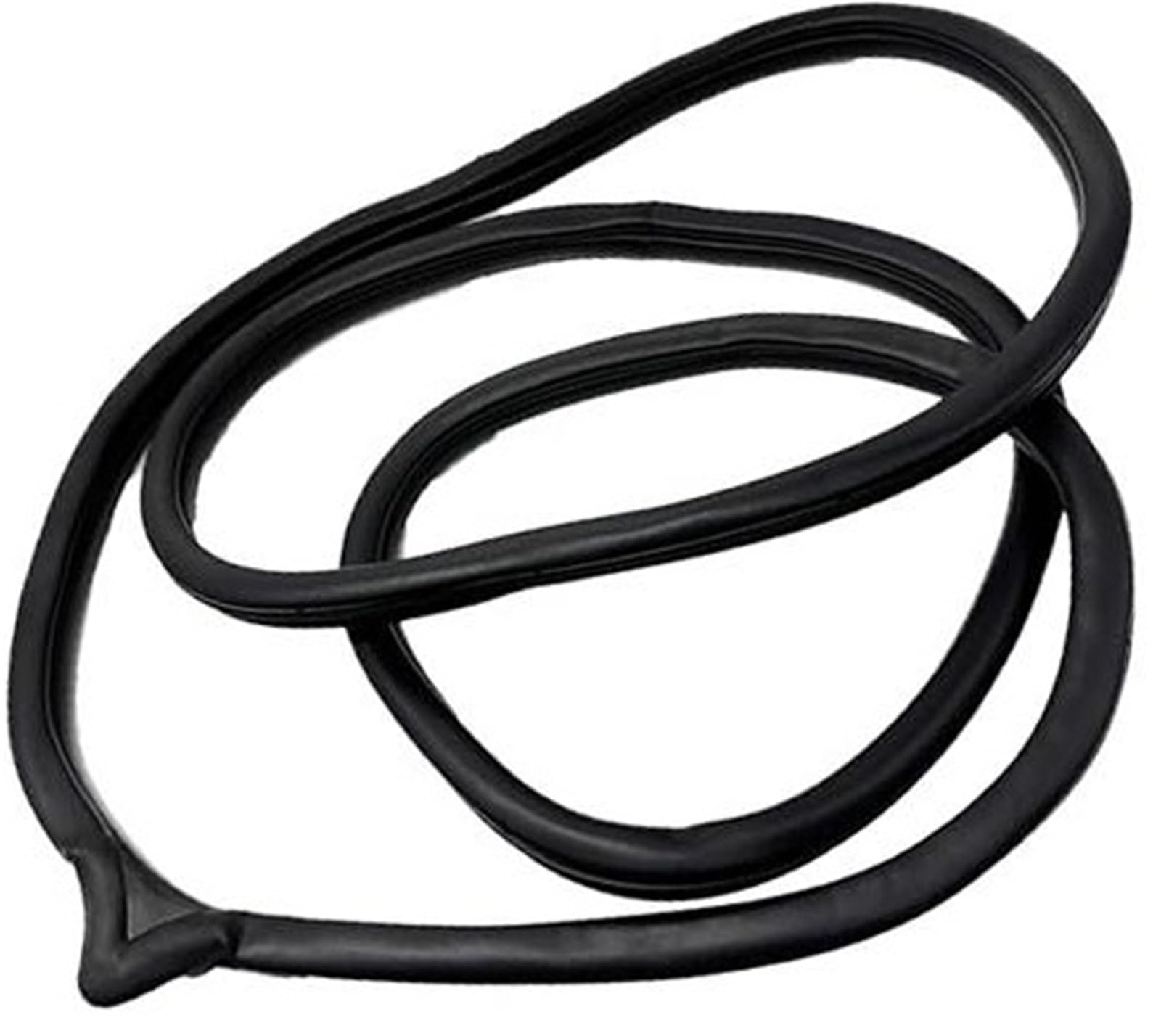 DEMULAX Autotürkantenschutz, for Hyundai, for Tucson TL 2015-2020, 1-teilige Karosserie-Seitentür-Gummi-Dichtungsleiste Autodachdichtungsstreifen(Black Left Rear) von DEMULAX