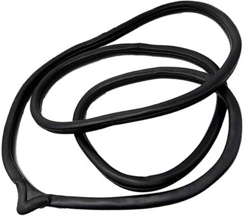 DEMULAX Autotürkantenschutz, for Hyundai, for Tucson TL 2015-2020, 1-teilige Karosserie-Seitentür-Gummi-Dichtungsleiste Autodachdichtungsstreifen(Black Left Rear) von DEMULAX