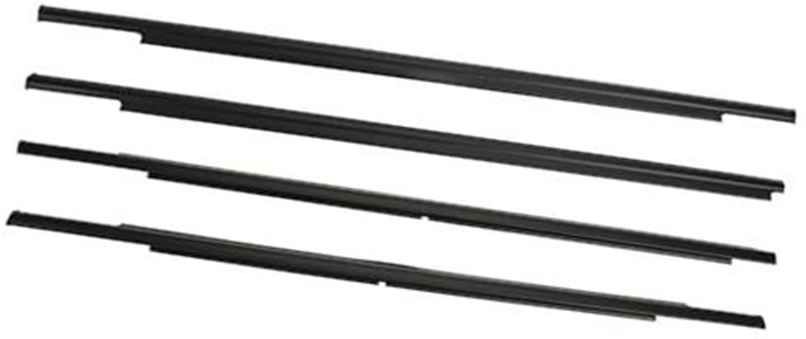 DEMULAX Autotürkantenschutz, for Mitsubishi, for Outlander 2007-2018 5727A007 5727A008 Fensteraußendichtungsseite Autodachdichtungsstreifen(Black for 2007-2012) von DEMULAX